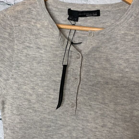 NWT 360 Sweater wool alpaca blend. Size medium - Picture 2 of 3